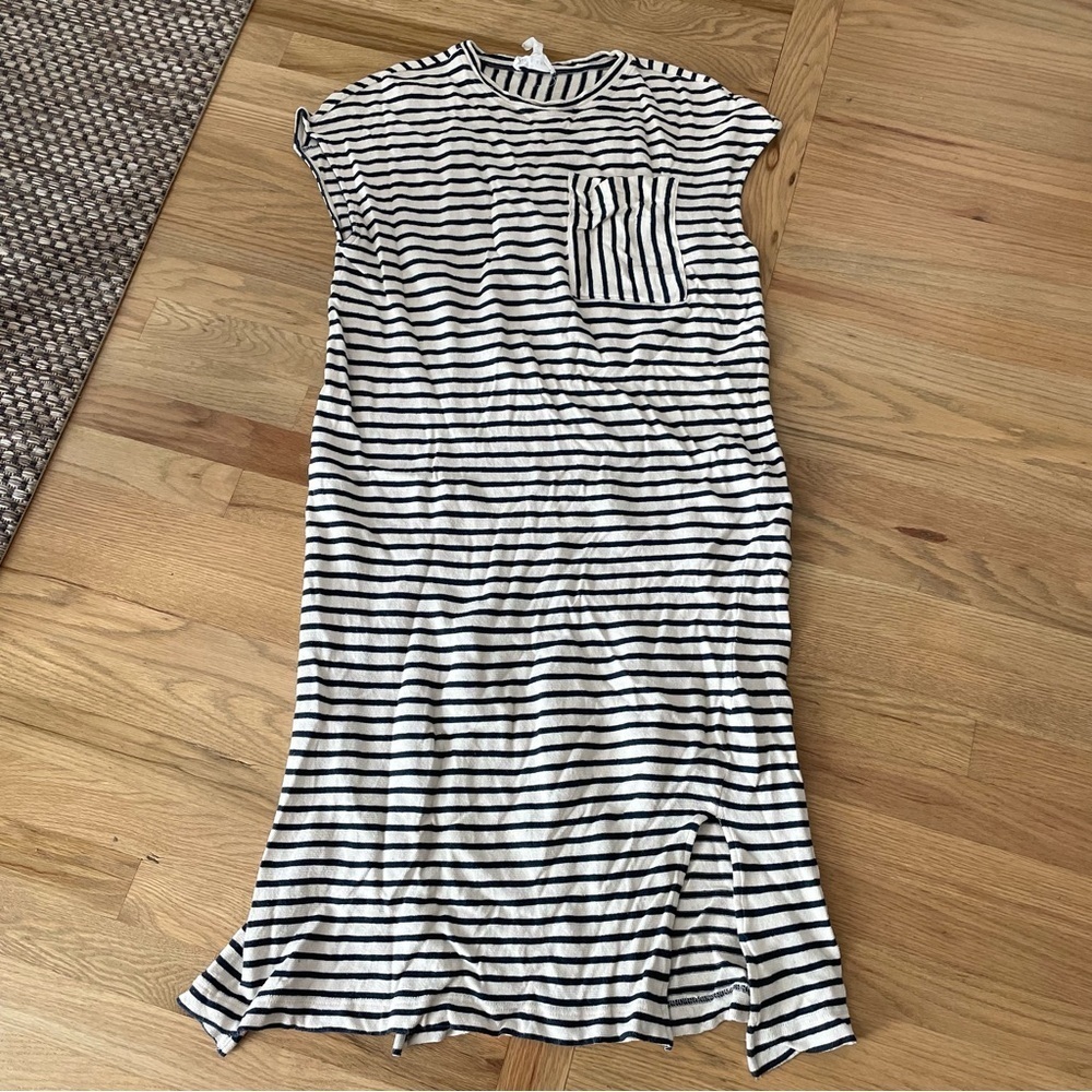 Apiece Apart Elodie Midi Cotton Tshirt Dress - Picture 4 of 10